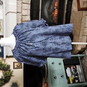 Gap polka dot short sleeve top